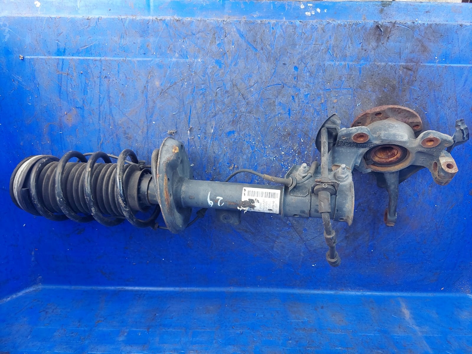 MCPERSON swing shock absorber LANCIA Y left