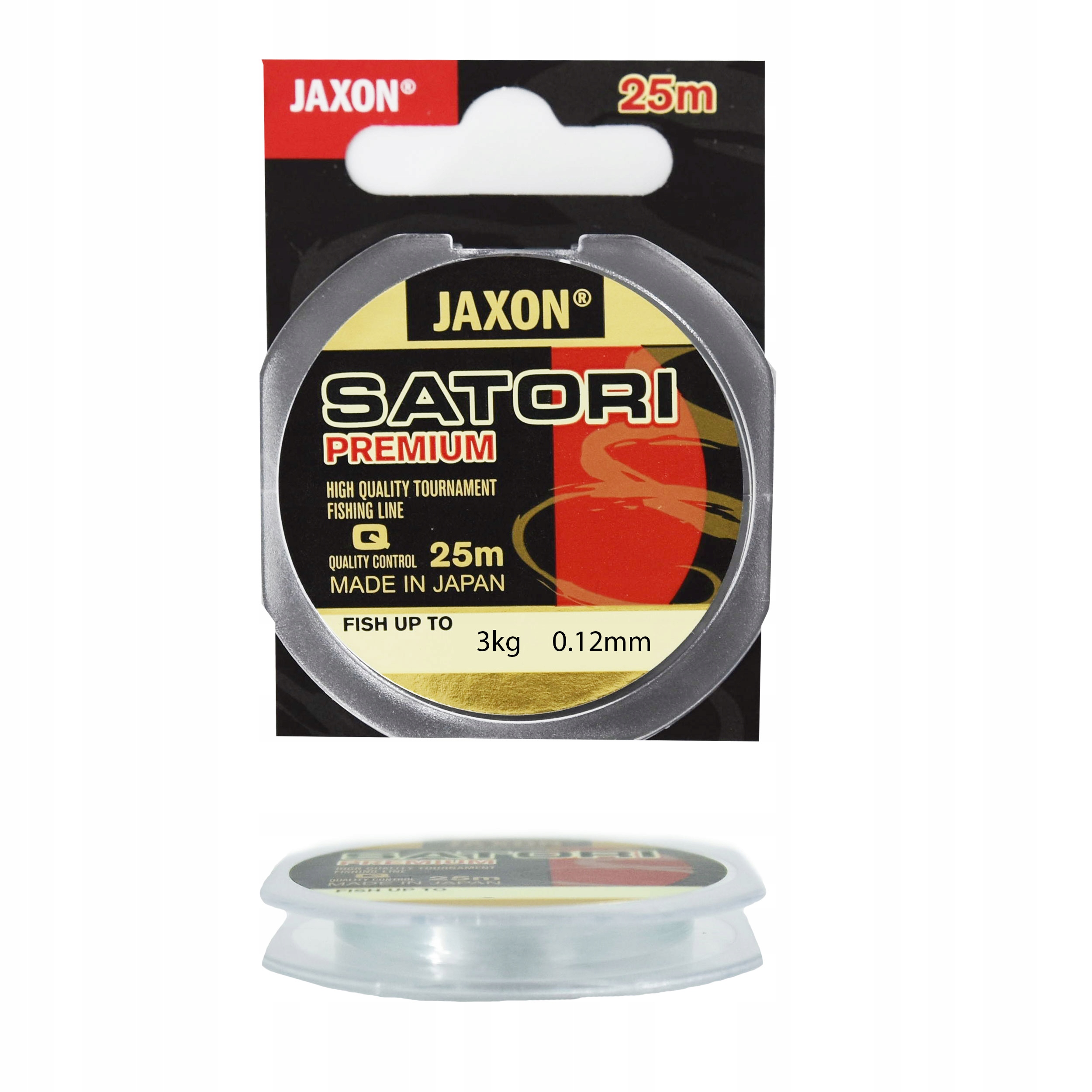 

Żyłka Jaxon Satori Premium 0,12 mm 25 m