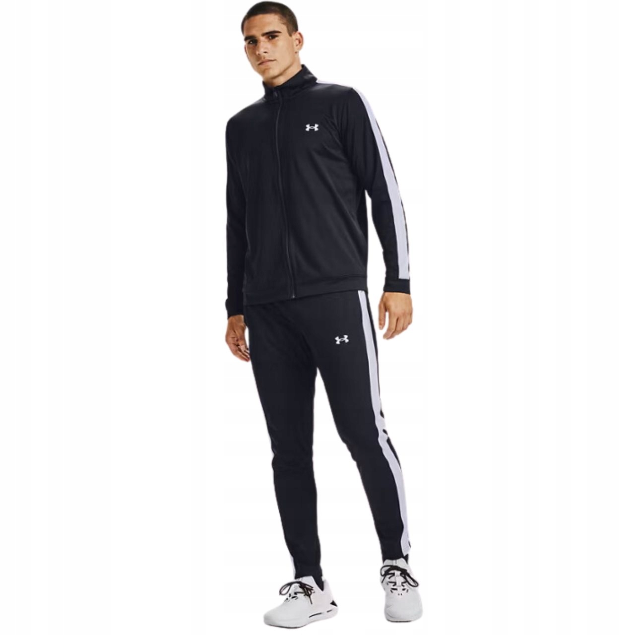 Teplákovka pánský Under Armour Rival Knit Track Suit černý vel. S