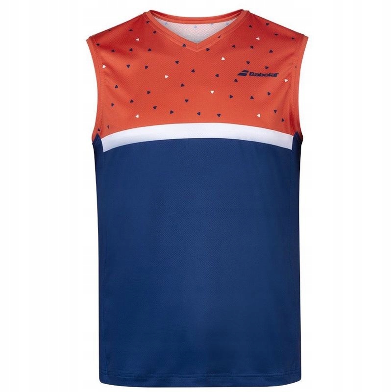 Tričko Babolat Compete Muscle Tank Men Pureed/blue XL