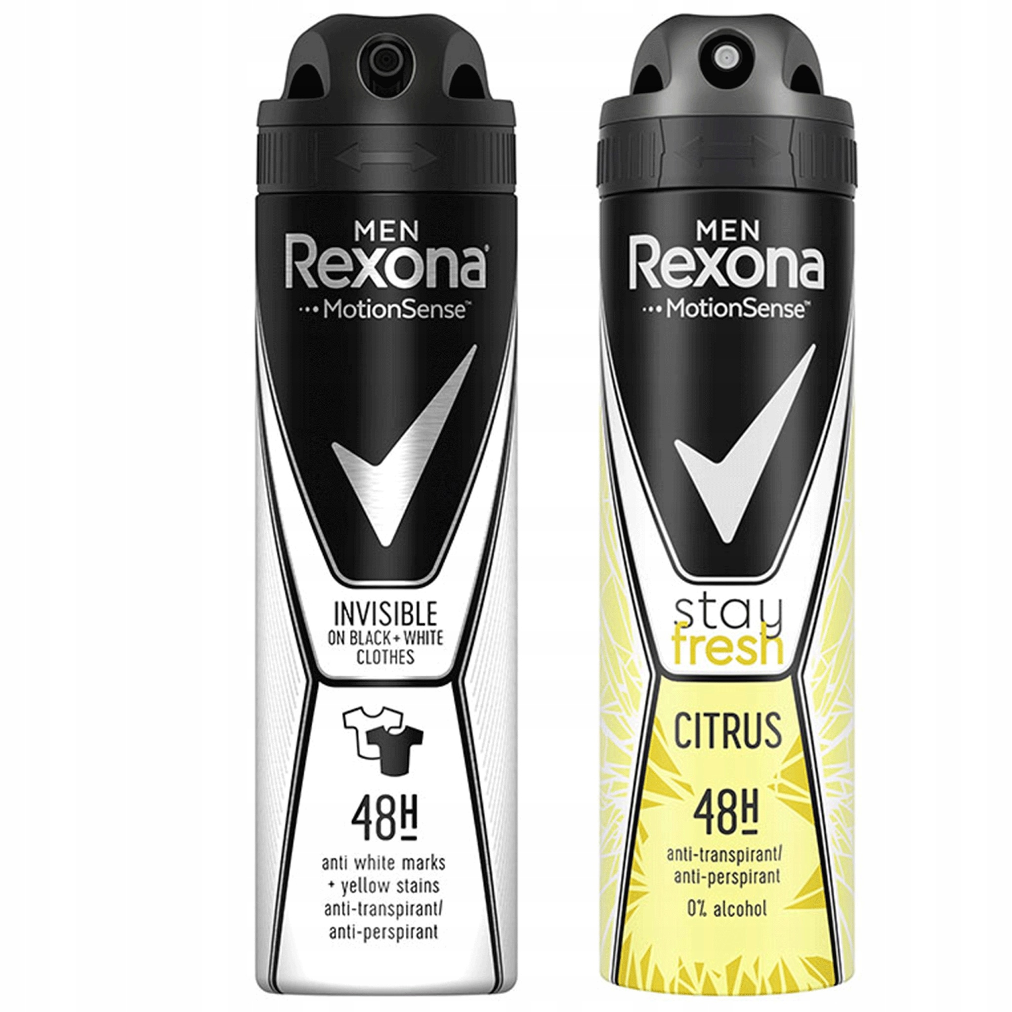 

Rexona Men Antyperspirant Dezodorant Spray 2x150ml