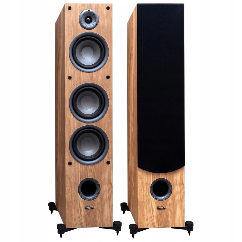 Kolumny Podłogowe Do Kina Domowego Hi-fi Taga Harmony TAV-607F Oak Dąb