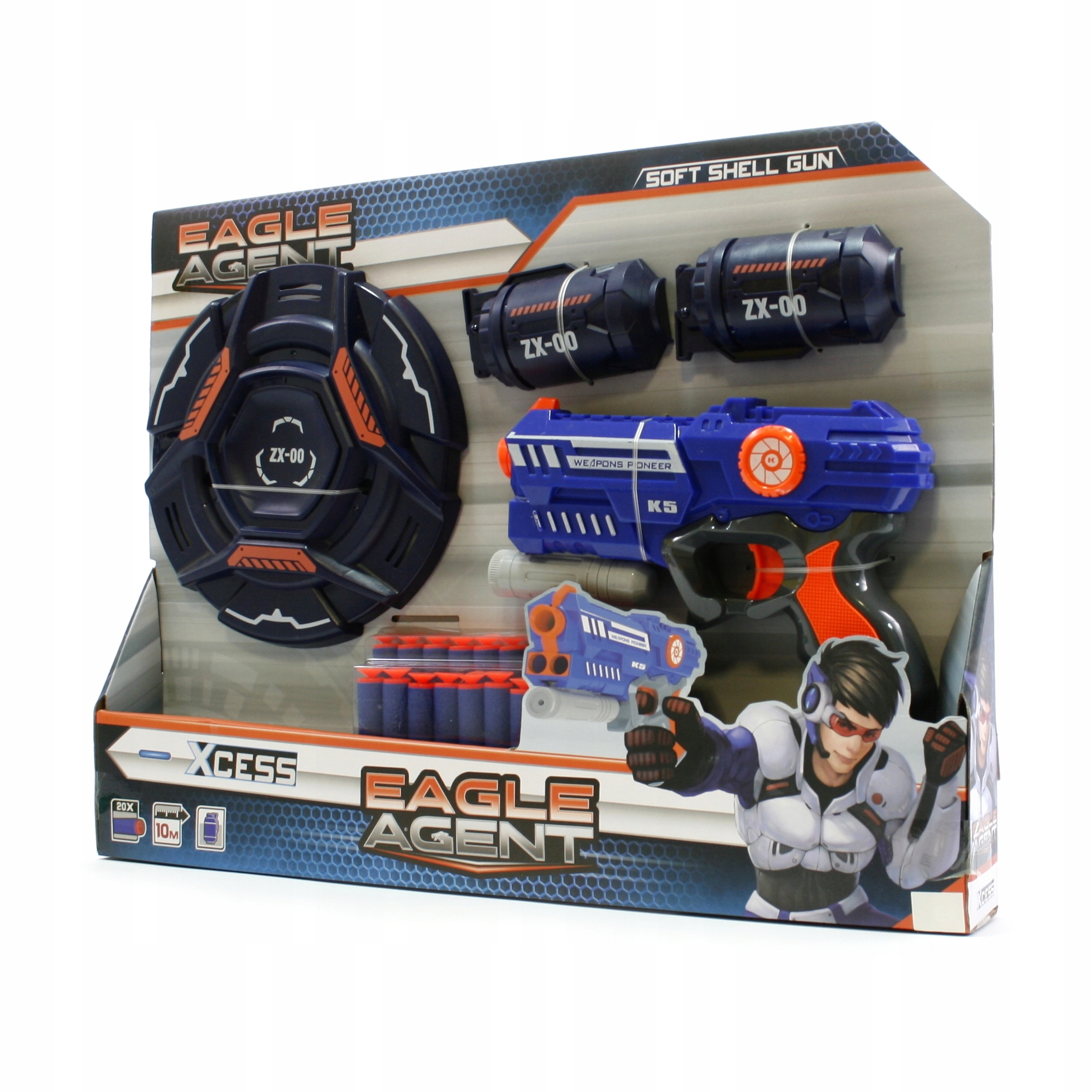 PISTOLET XCESS + 20 STRZAŁEK