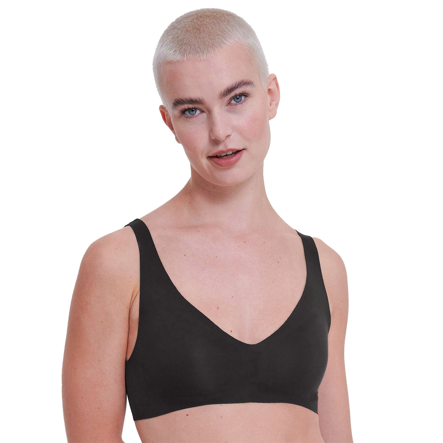 Sloggi 10217728 Zero Feel 2.0 černá Podprsenka Braletka L