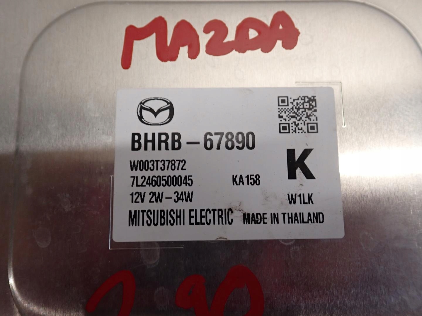 control unit module lights MAZDA 3 BP 2019- BHRB-67890