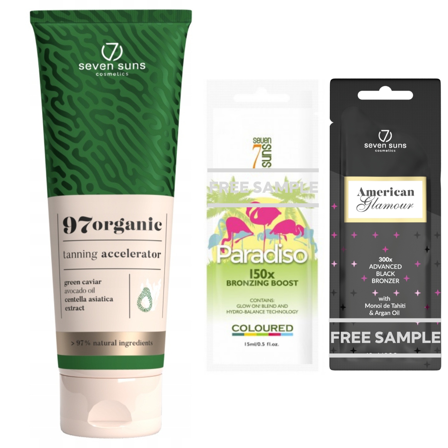 7Suns 97organic Naturalny Przyspieszacz Opalania