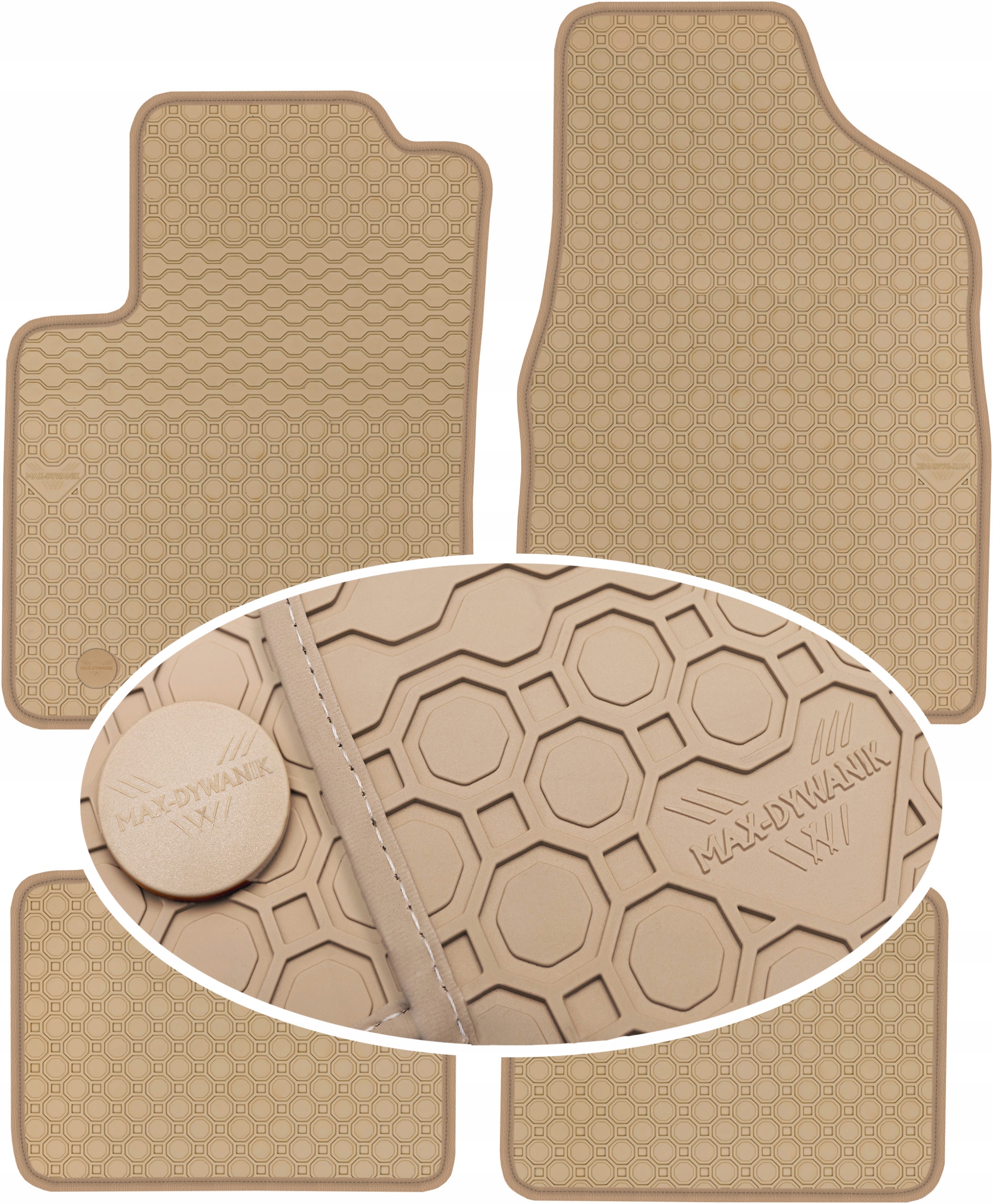 Ford Ka II Hatchback 2008-2016 Gumové rohože PrimeLiner