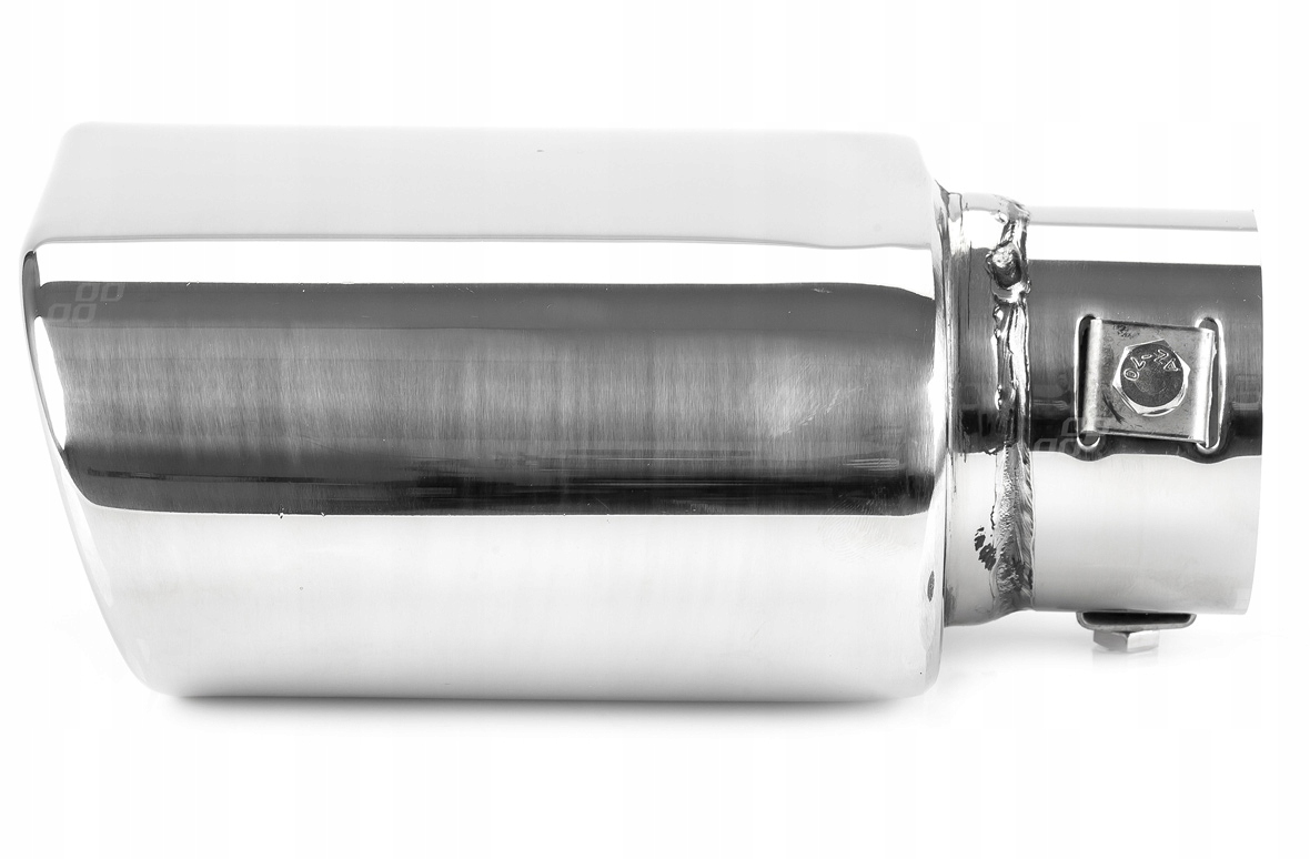 KOŃCÓWKA TŁUMIKA WYDECHU STAL INOX PŁASKA CHROM Producent Amio