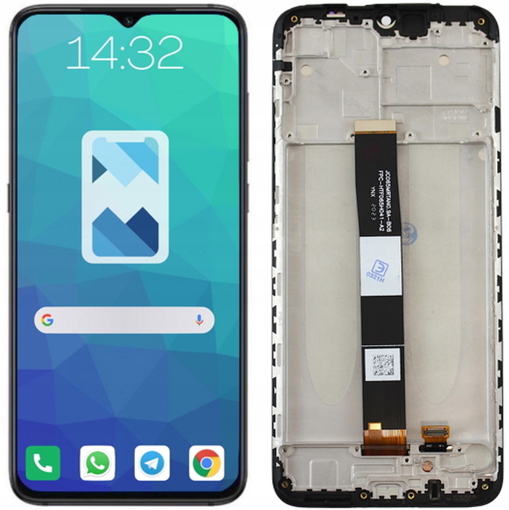 

Wyświetlacz LCD Ekran Xiaomi Redmi 9A 9C Ramka