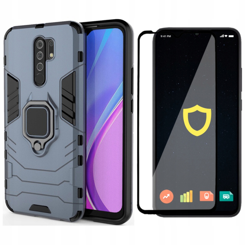 

Etui X-ring Pancerne Do Xiaomi Redmi 9AT Szkło