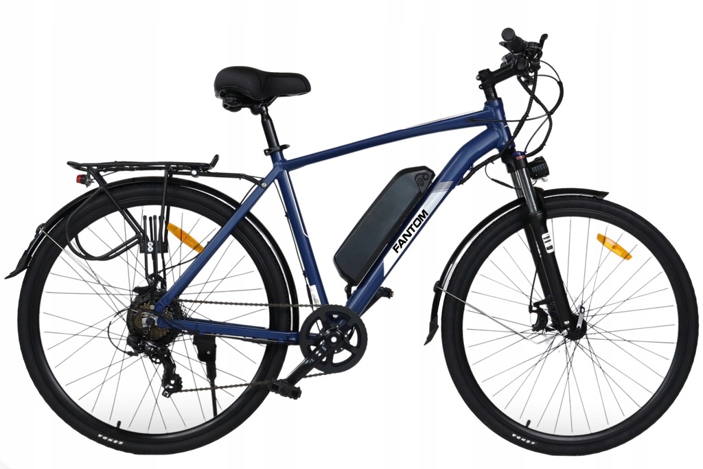 Rower Elektryczny Męski 28 Trekkingowy Ze Wspomaganiem 60-70km Shimano