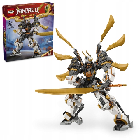 Lego Ninjago Tytanowy Smok-mech Cole'a 71821