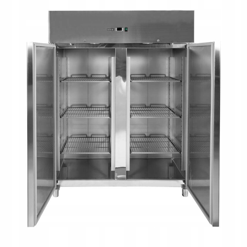 SZAFA CHŁODNICZA NIERDZEWNA 2 DRZWIOWA 1300L YATO YG-05210 Kod producenta YG-05210