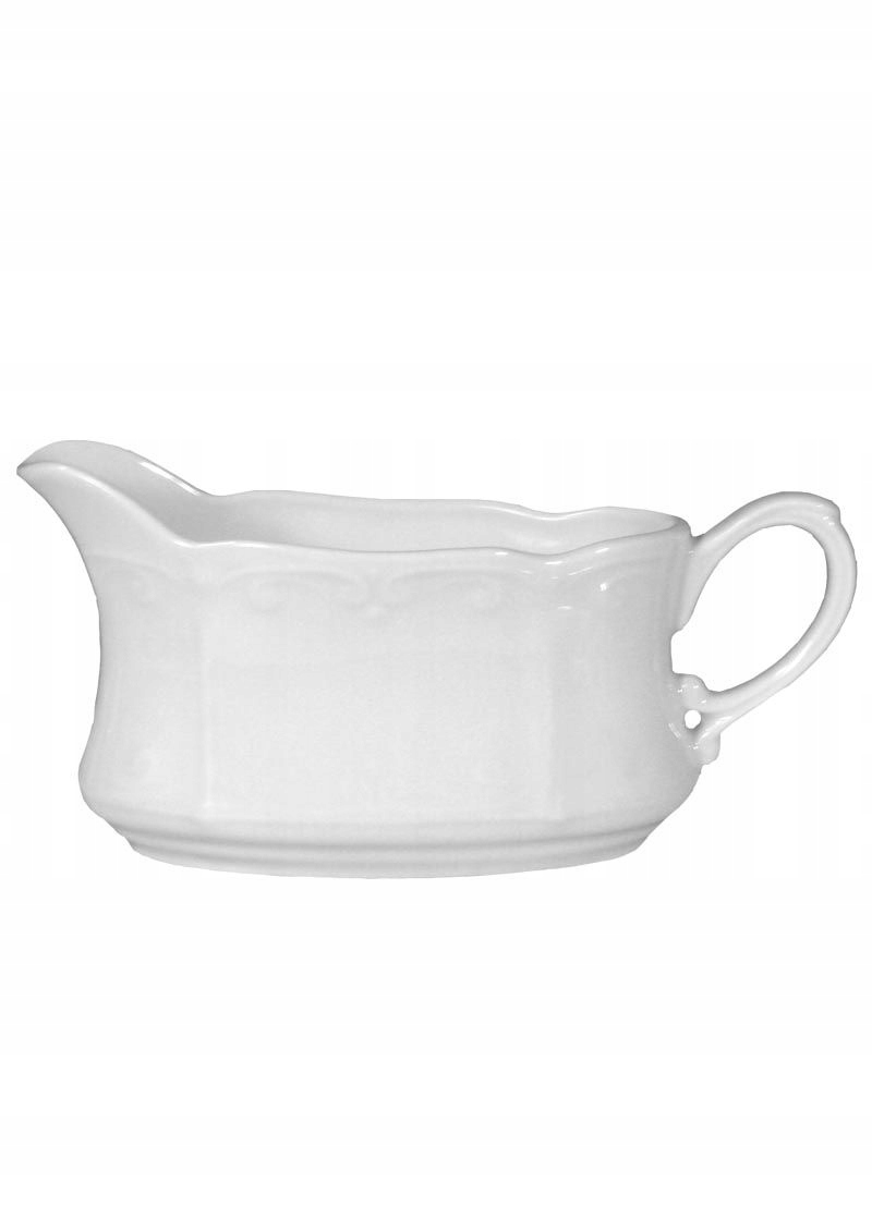 

Sosjerka 450ml biała Polska porcelana