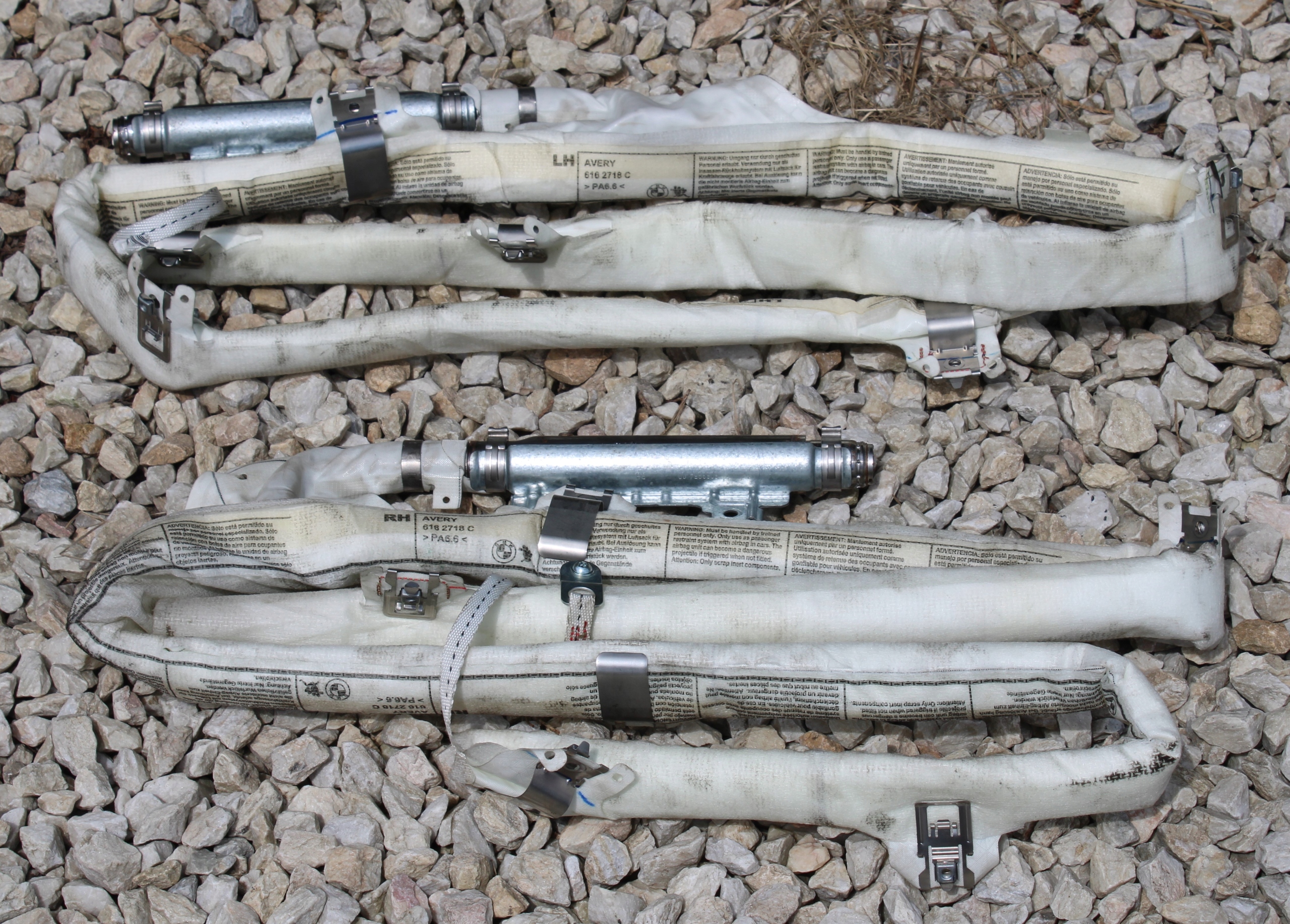 BMW E70 X5 KURTYNA AIRBAG LEWA