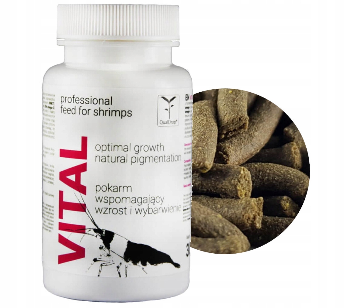 QualDrop Vital 30g - корм для креветок
