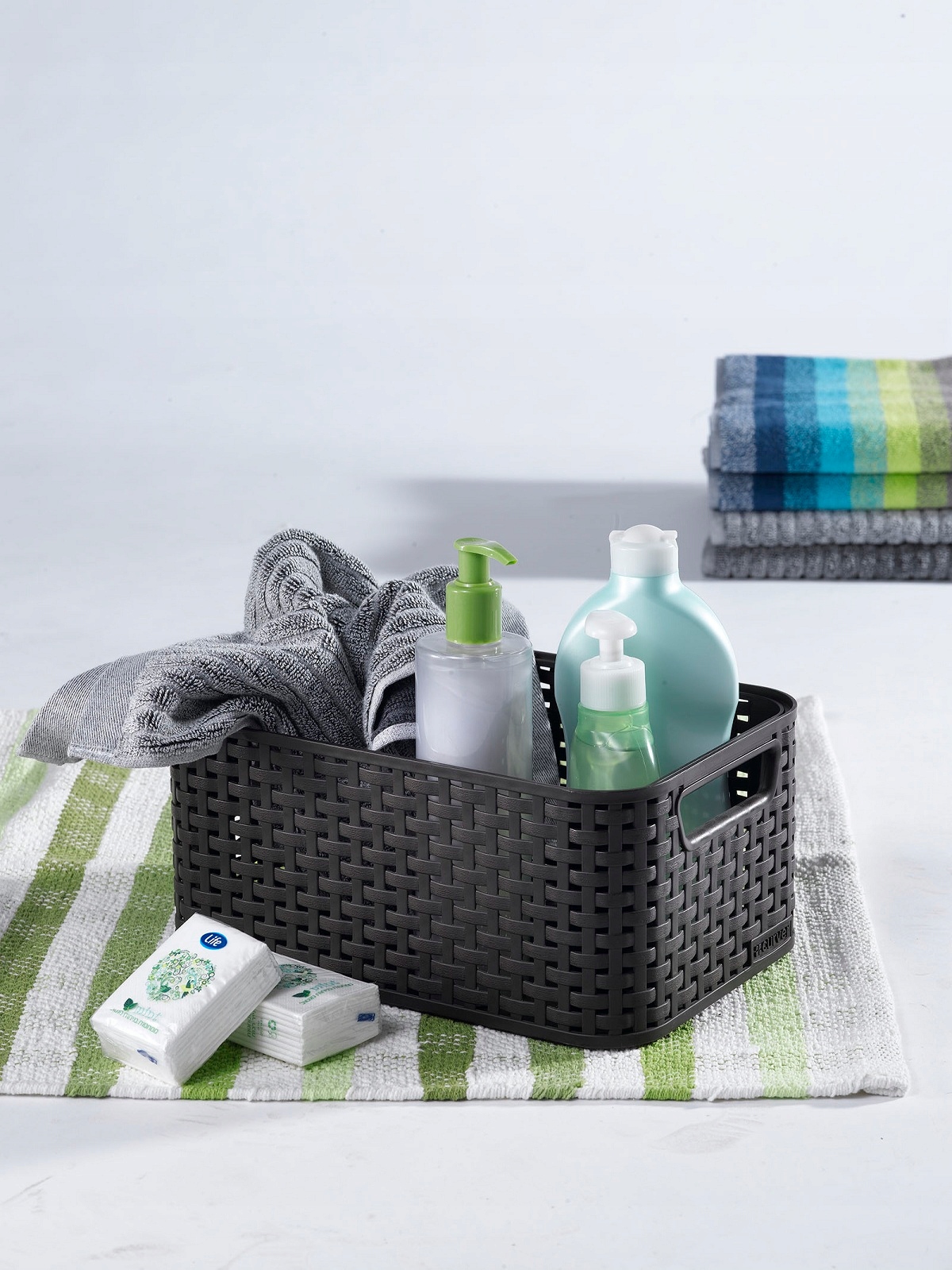 Koszyk, pudełko Rattan Style S CURVER EAN (GTIN) 3253923614022