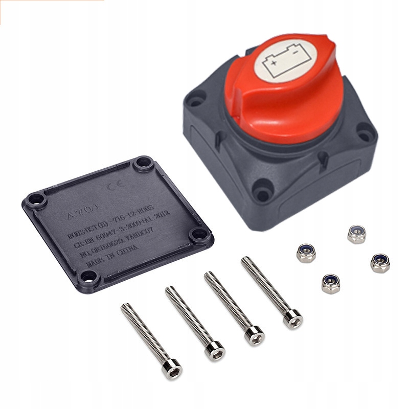 NOWY PODWÓJNY PRZEŁĄCZNIK WYŁĄCZNIK AKUMULATORÓW