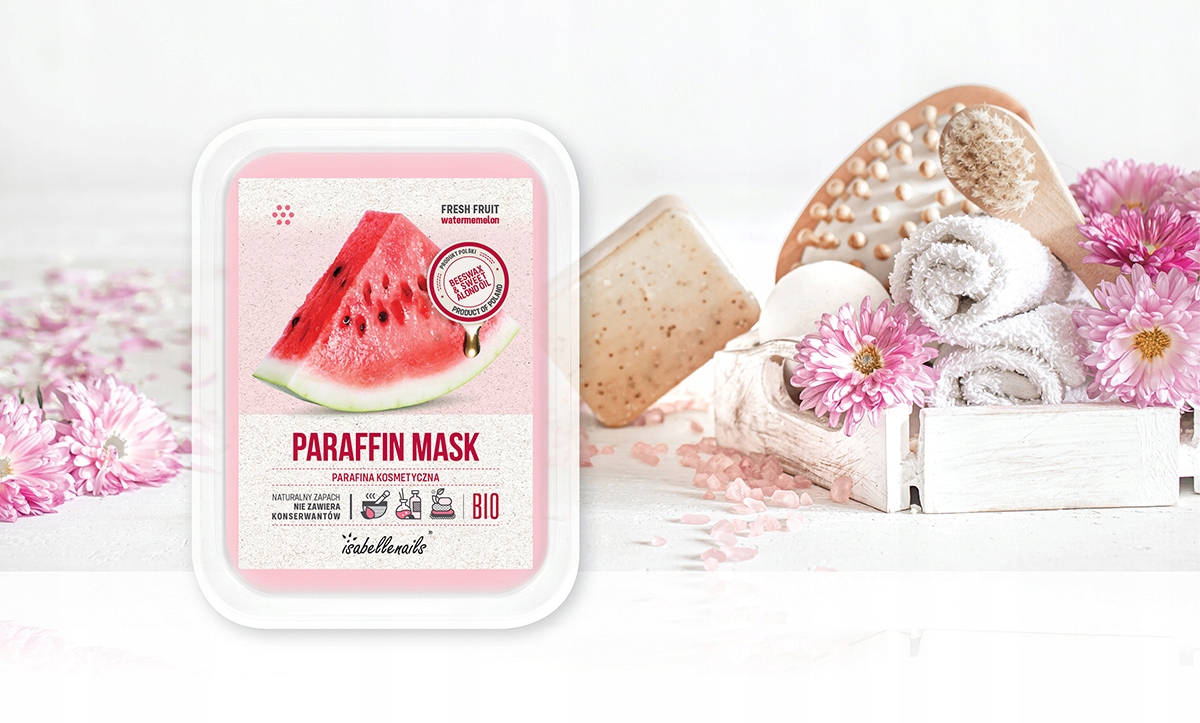 ZESTAW 4x PARAFINA KOSMETYCZNA ARBUZ 500ml Marka Beautiona