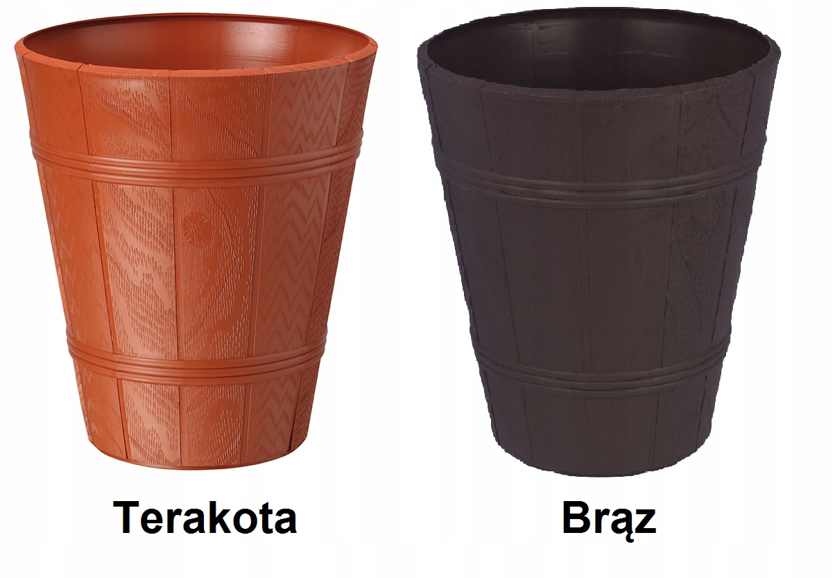 

Doniczka Drewnopodobna Palmówka 1 22cm