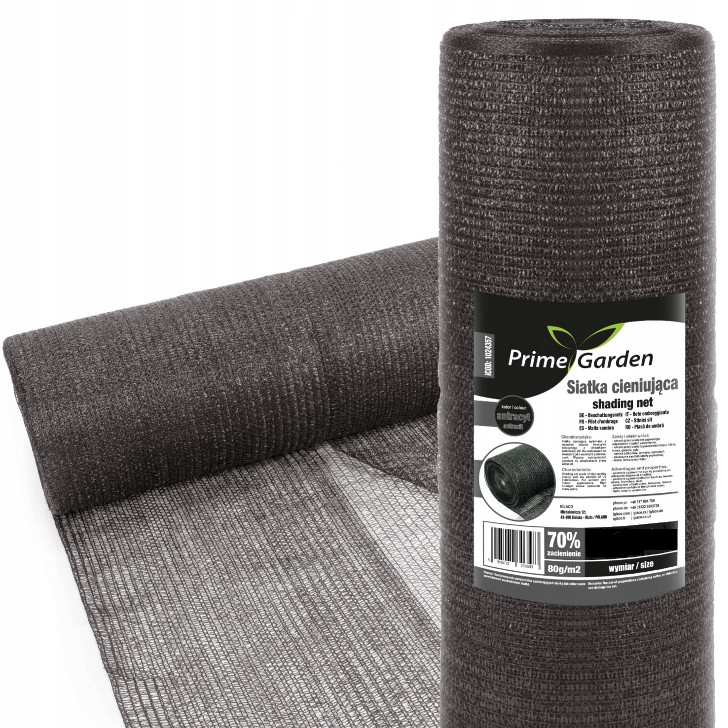 Stínící Tkanina 1,2x100 m Maskovací 70% Kryt Podložka Na Oplocení Plot Uv