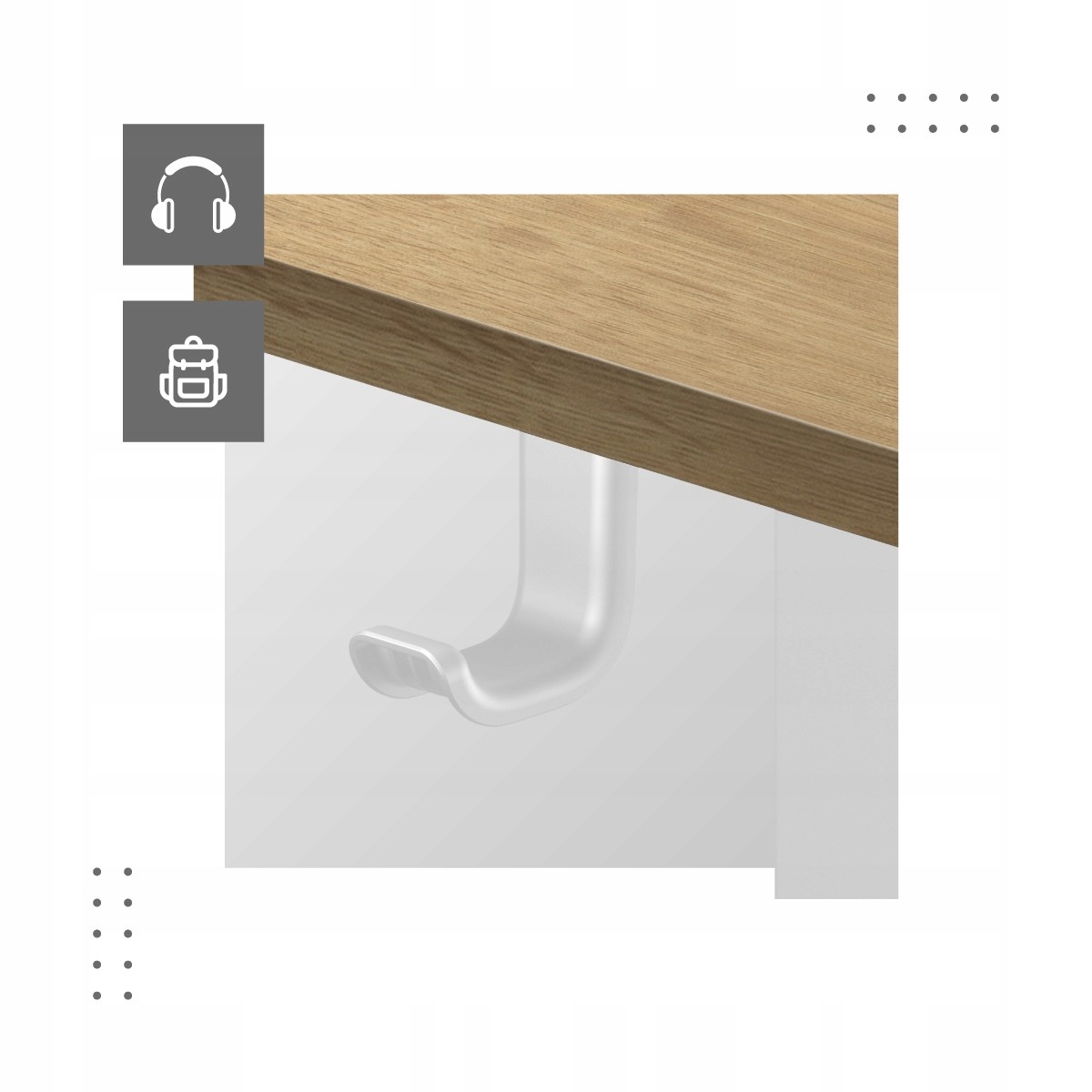 Biurko Elektryczne Z REGULACJĄ WYSOKOŚCI Mark Adler Leader 7.0 Craft Szerokość mebla 120 cm