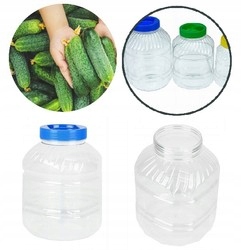 

Słój 5 L Pet Słoik plastikowy do Ogórków Kapusty
