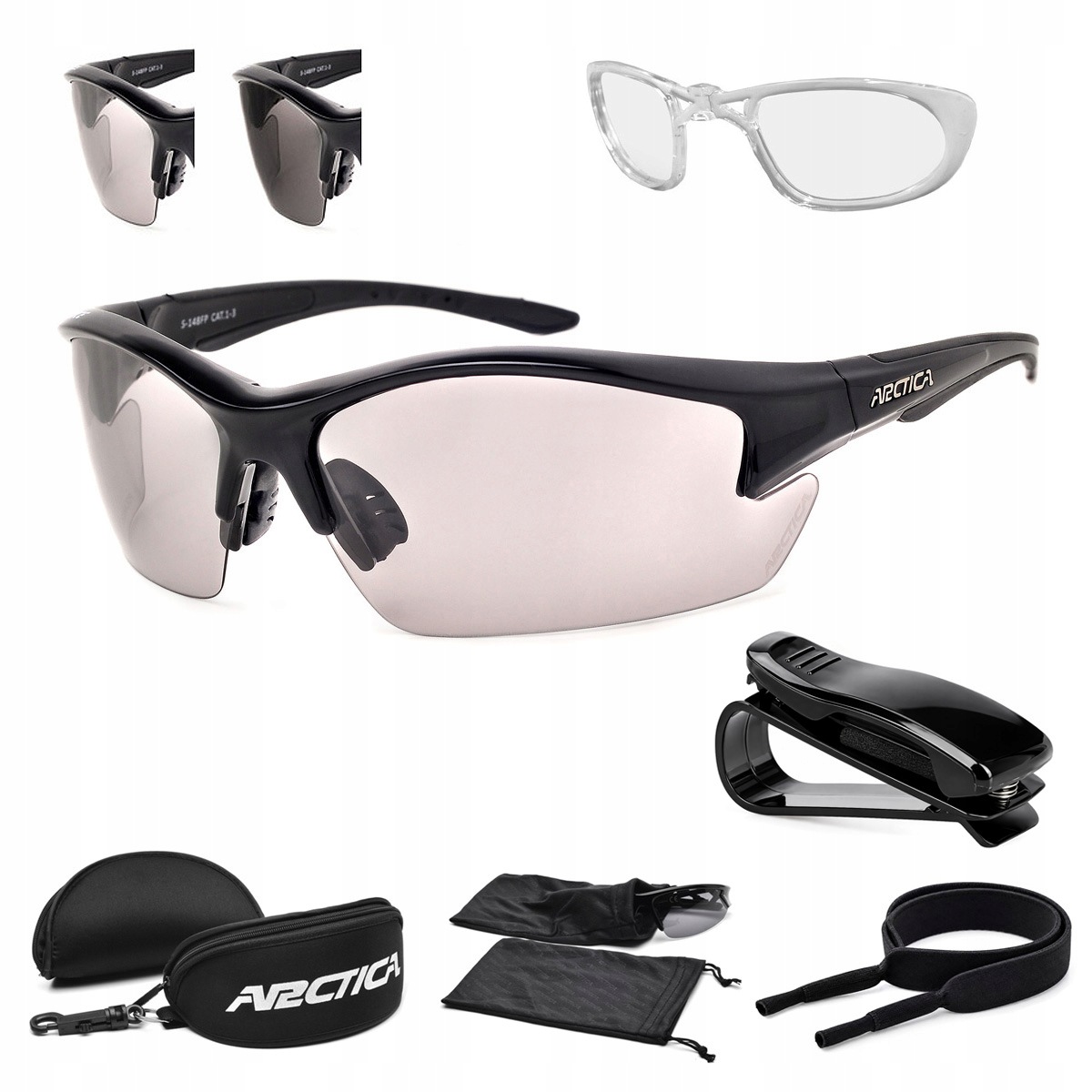 Arctica S-148FP Polarizační Fotochromatické Brýle S Korekční Vložkou