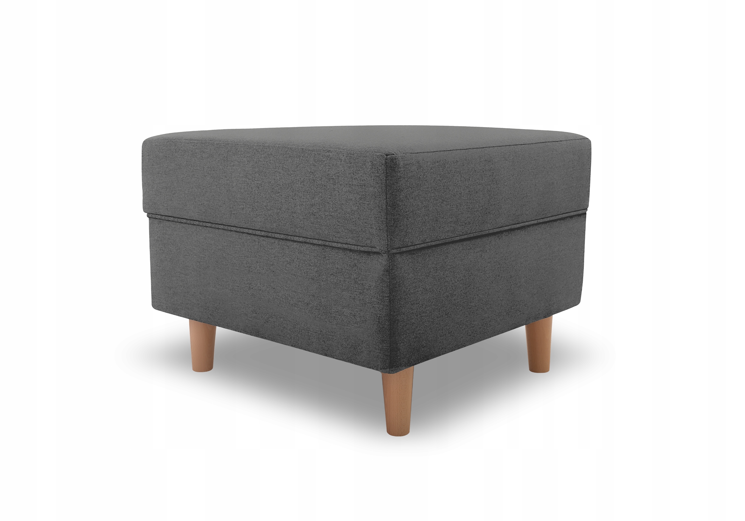Taburet podnožka Loft 52x52 cm čalouněná do obývacího pokoje, předsíně, barva