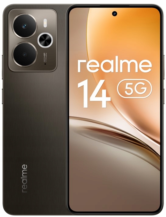 Smartfon realme 14 5G 12/256GB 6,67" Amoled 120Hz Storm Titanium
