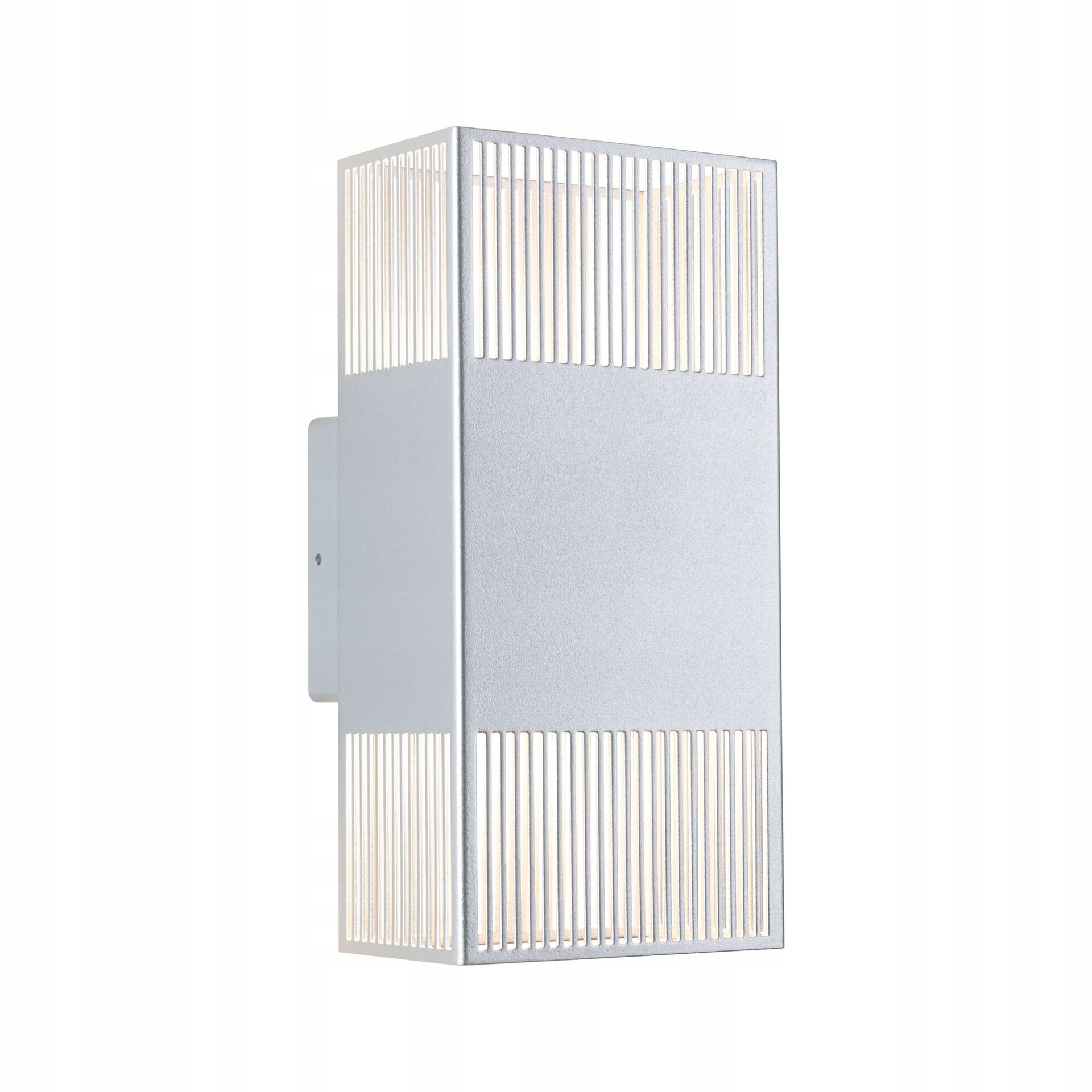 Paulmann Led nástenné svietidlo Tharin IP44 3000K 120x250mm 2x3,7W strieborná