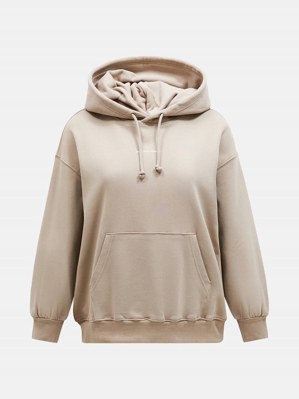 Peak Performance Mikina Original Terry Hood Avid Beige Xs