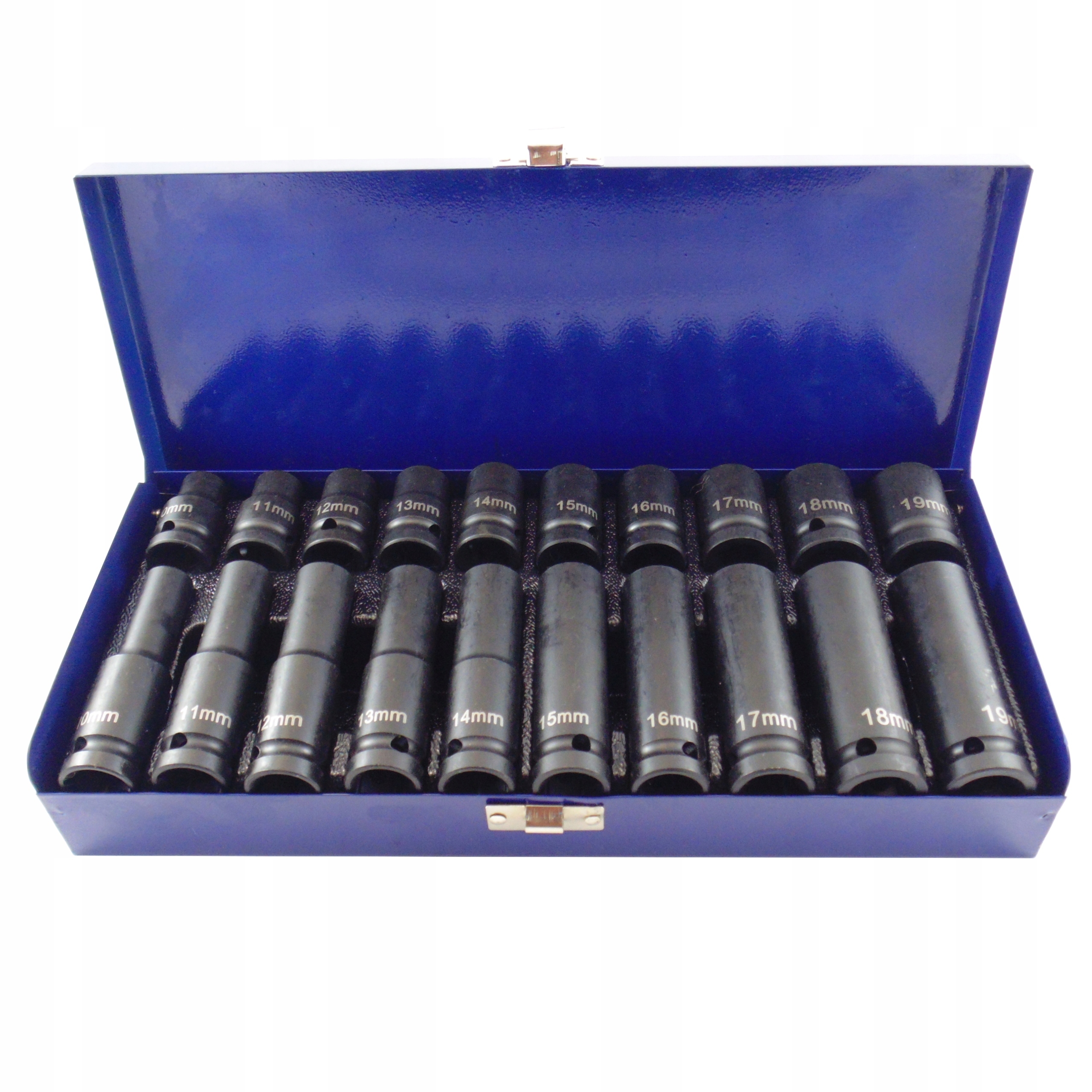 

Zestaw Nasadek Udarowych Kluczy 1/2 10-19mm 20szt