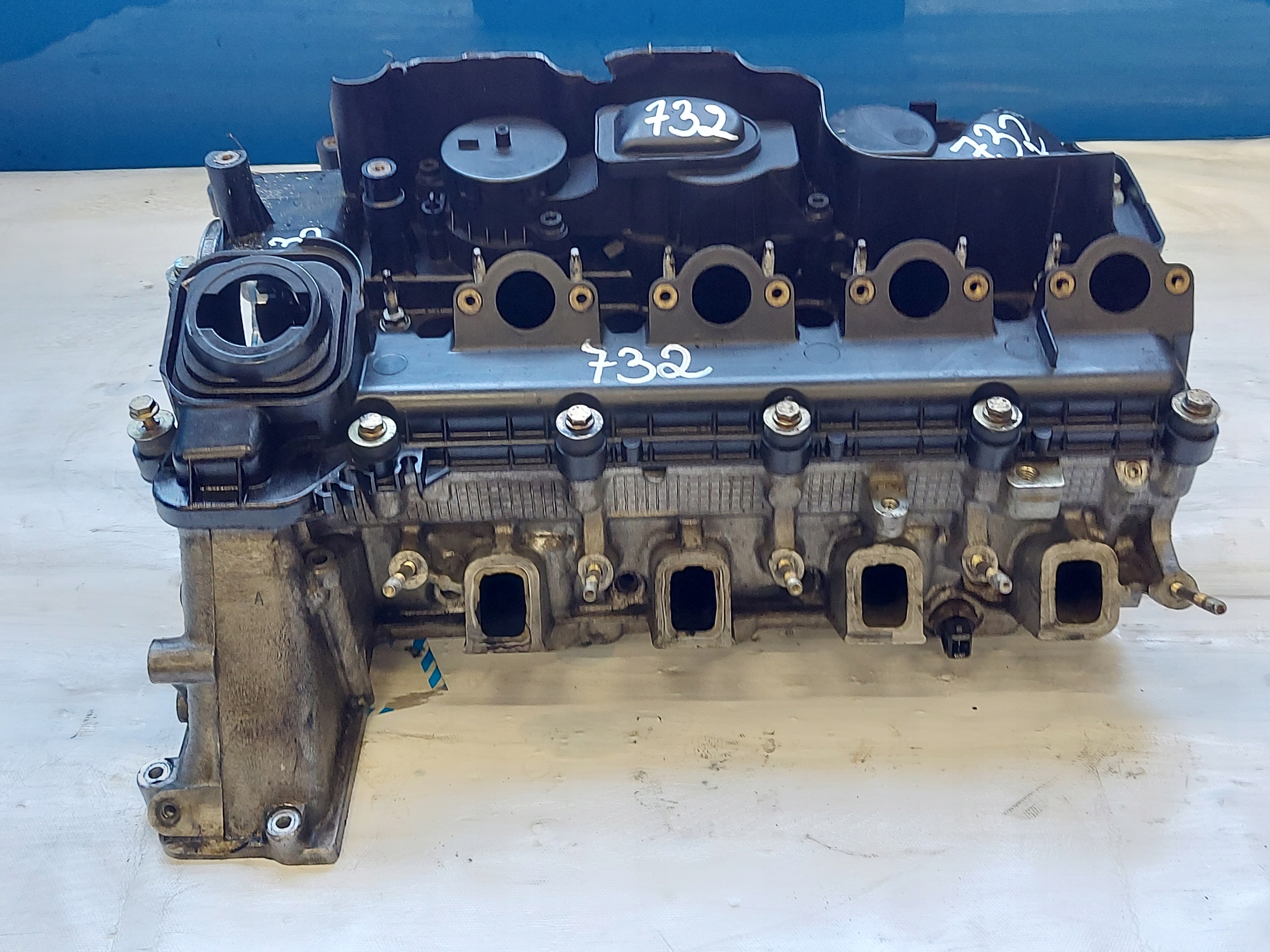 head. BMW E47 E87 M47 2.0 TD 7787117.9
