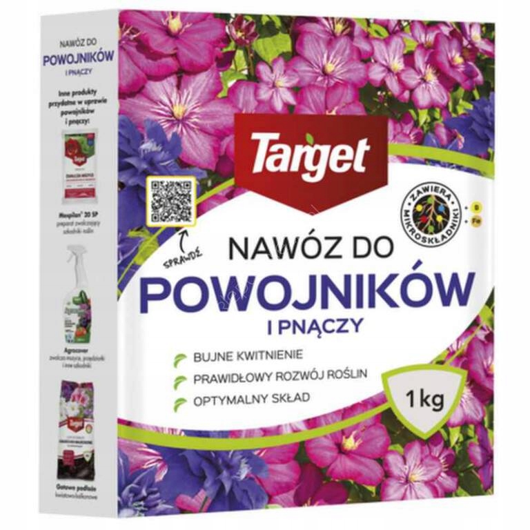

Nawóz Target Powojniki i Pnącza 1kg