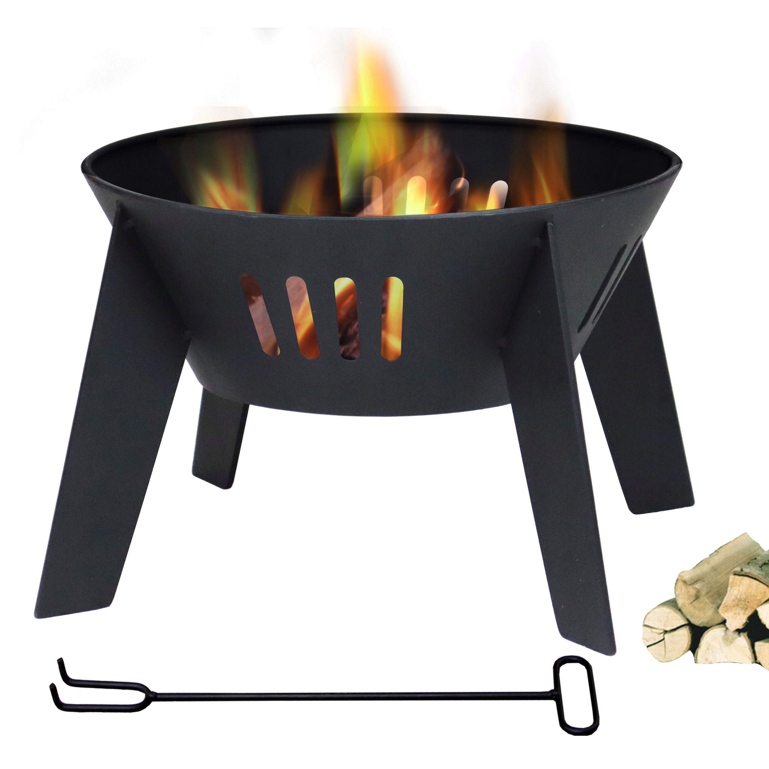 Záhradné Ohnisko Na Ohniská Nerezová Ohnisko Čierna Oceľ Zadarmo