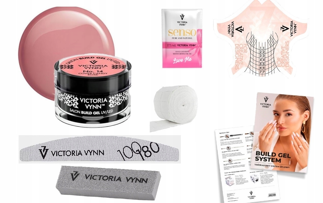 Build Gel 14 Cover Candy Rose żel budujący