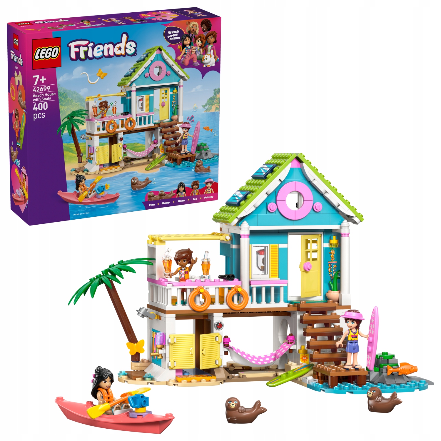 Lego Friends 42699 Plážový dům s tuleni