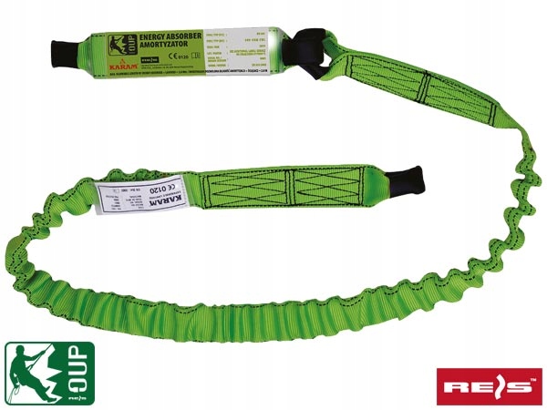 Bezpečnostní tlumič chránící před pádem z výšky