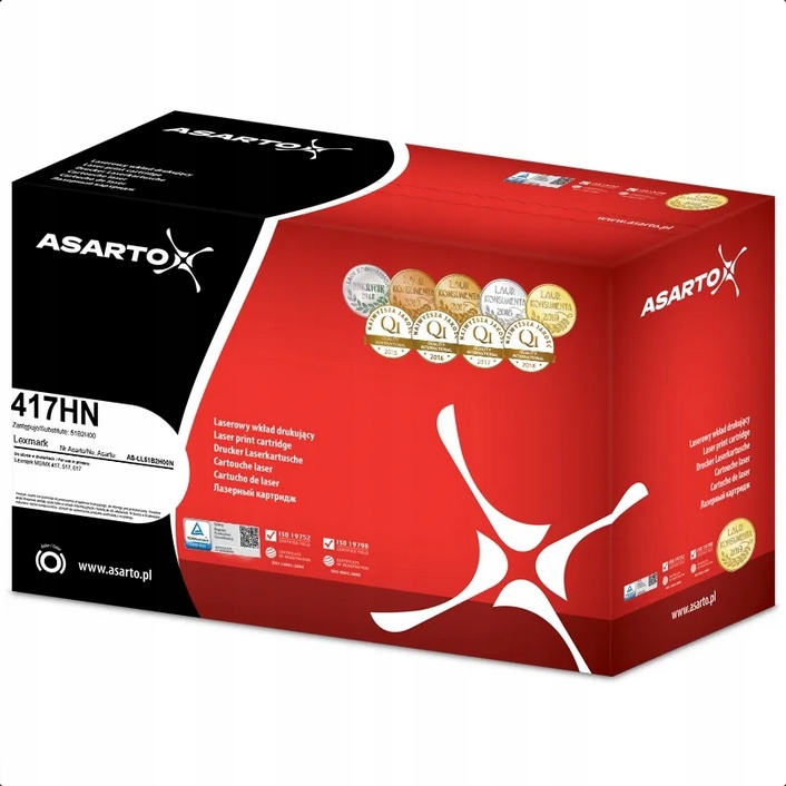 Toner Asarto do Lexmark 417HN 51B2H00 8500 str. black