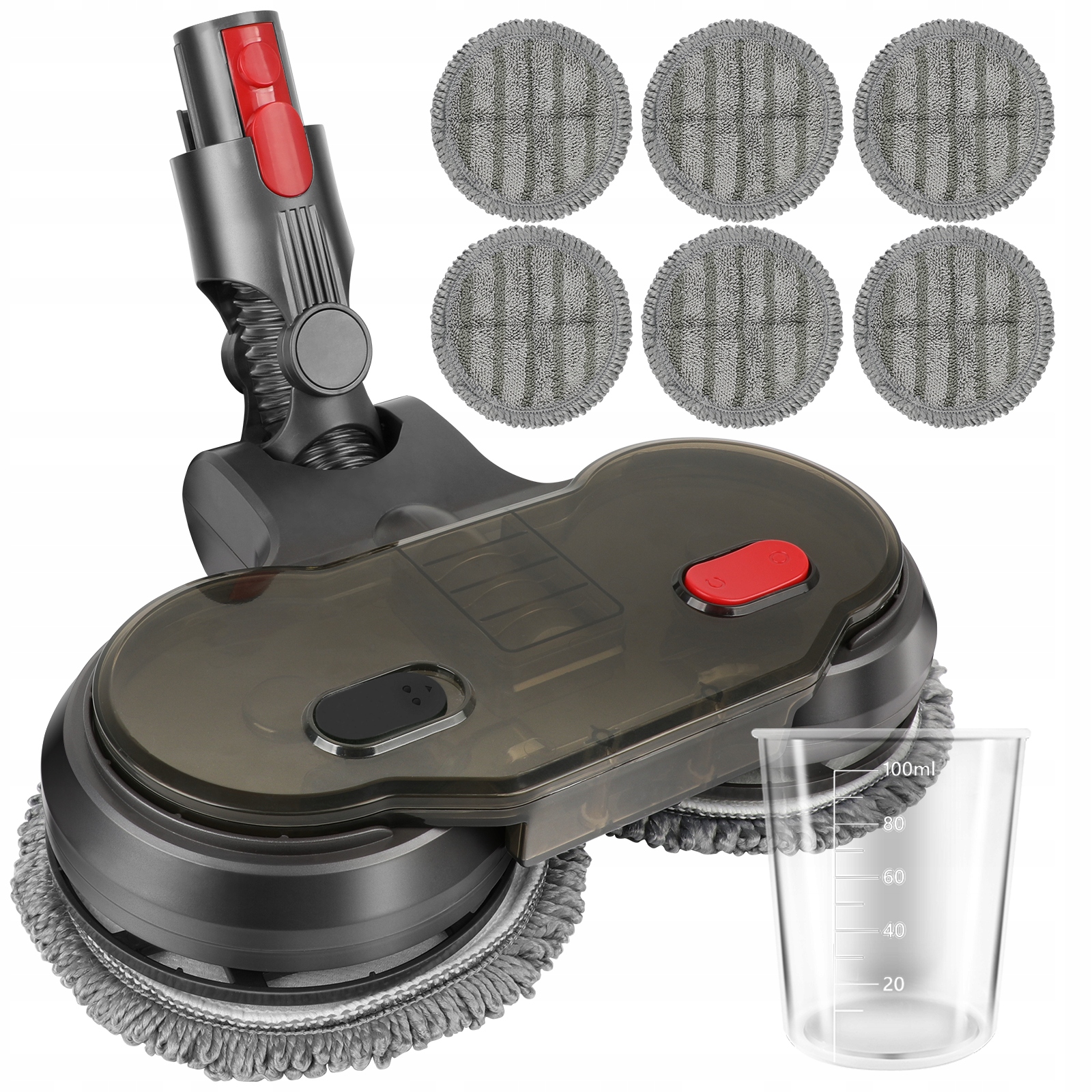 Mop pro Dyson V7 V8 V10 V11 V15 do vysavače 6x Utěrky Mopovací Kartáč