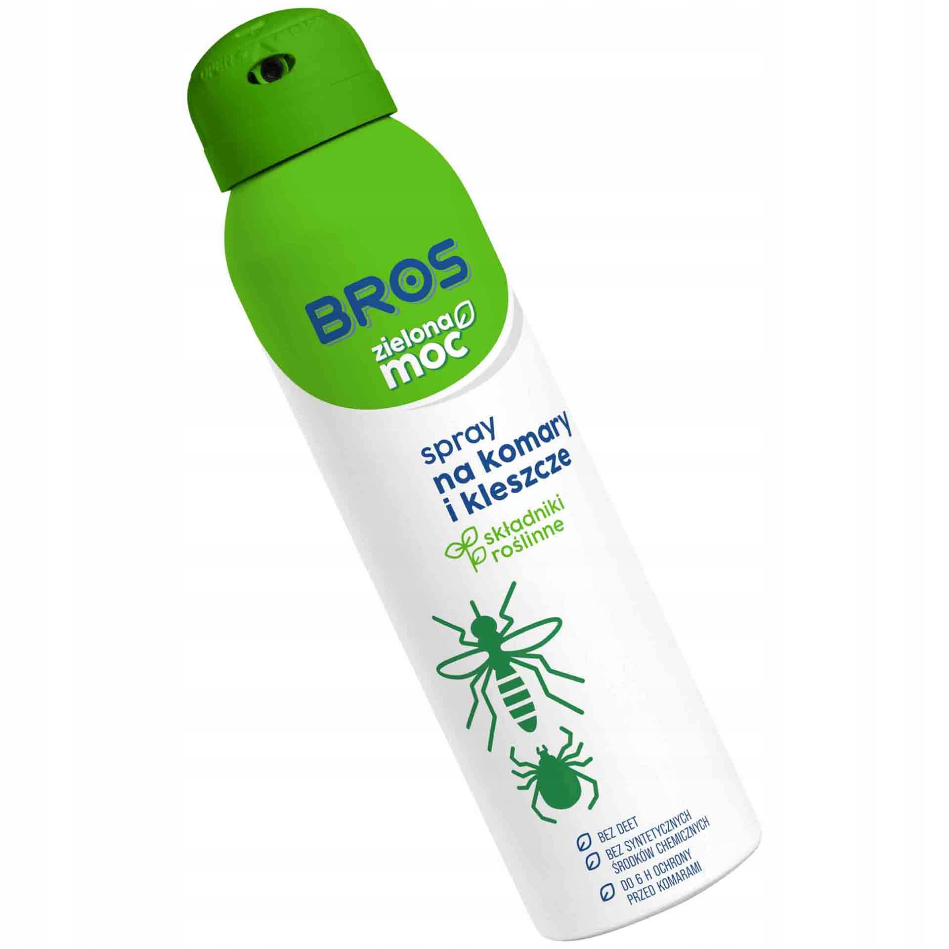 

Bros Zielona Moc Spray Na Komary I Kleszcze 90 ml