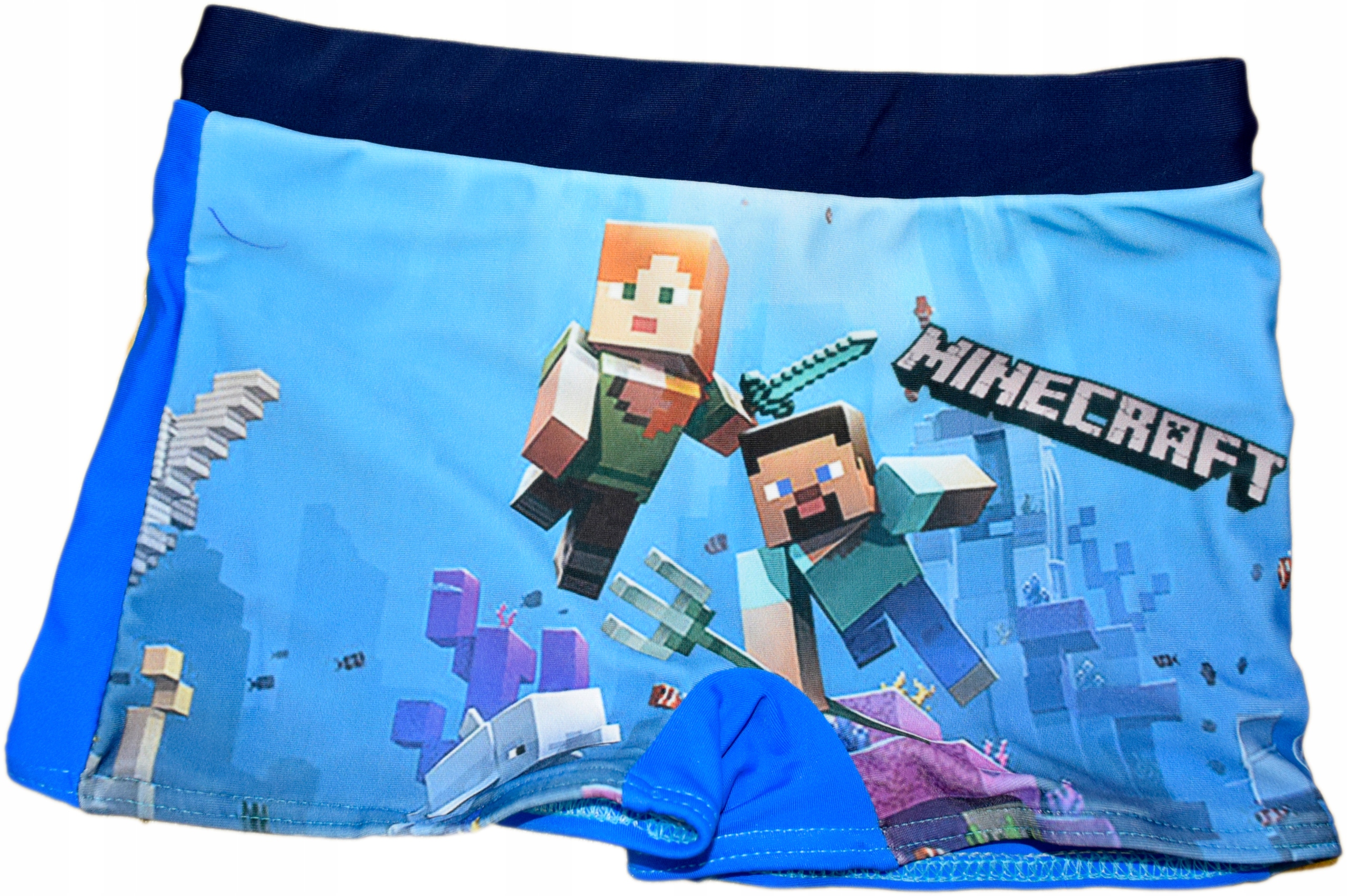 

Kąpielówki bokserki basen Minecraft 140