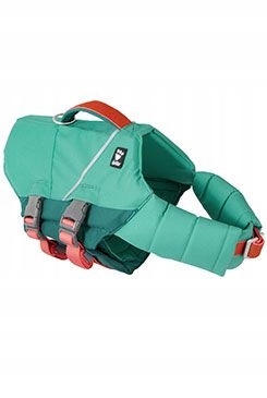 Levně Vesta plavací Hurtta Life Savior Eco paví zel.15-20kg