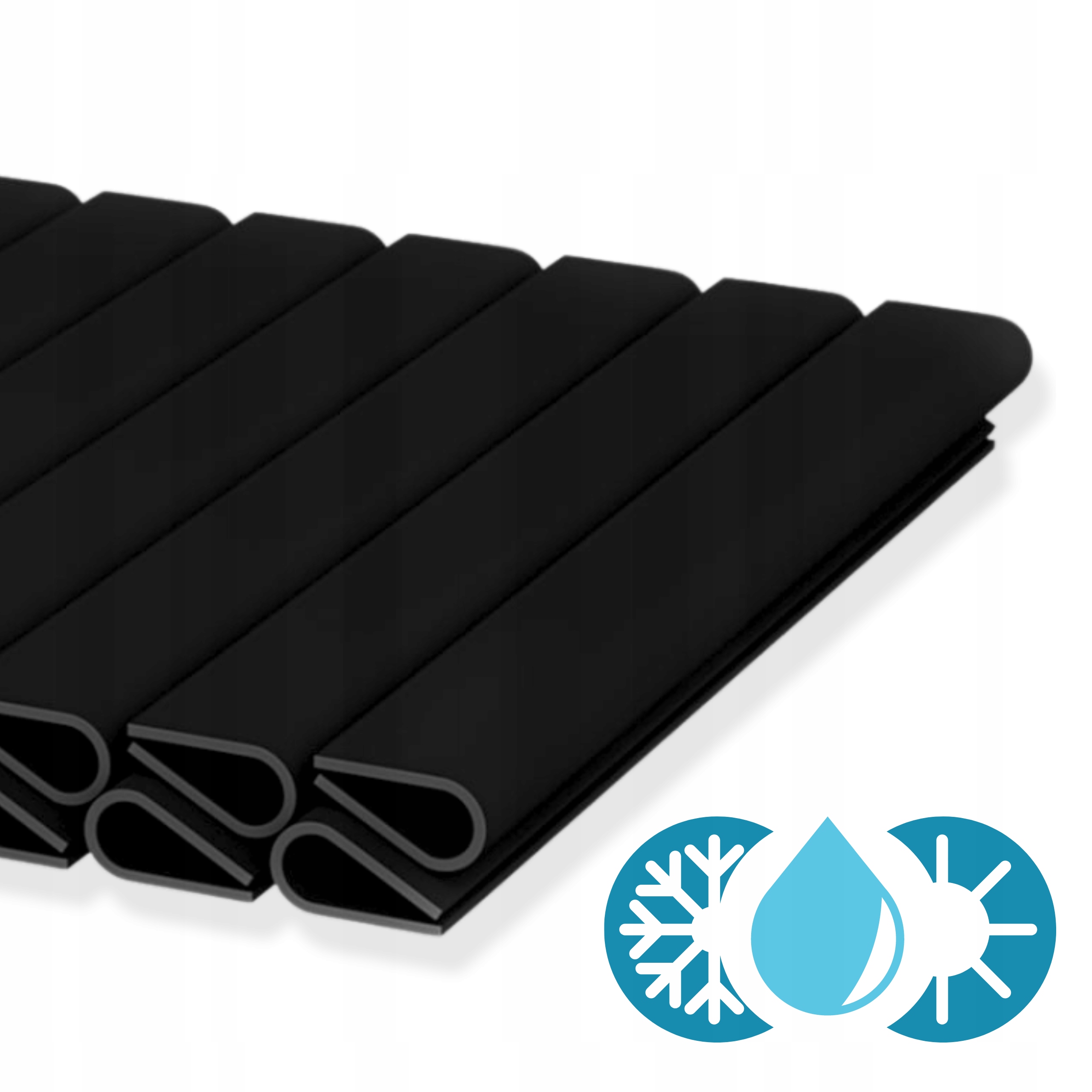 KLIPSY MONTAŻOWE DO TAŚMY OGRODZENIOWEJ CZARNE Kod producenta WDB