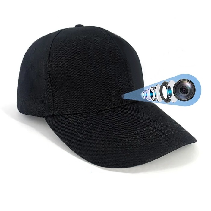 Mini Špionážní Kamera Ukrytá V Čepici S Full Hd Wifi Kšiltem