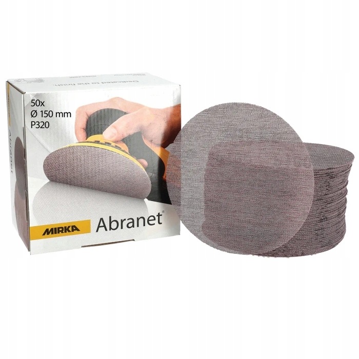 Krążek ścierny Siatka ścierna Mirka Abranet 150mm P120 1 Szt.