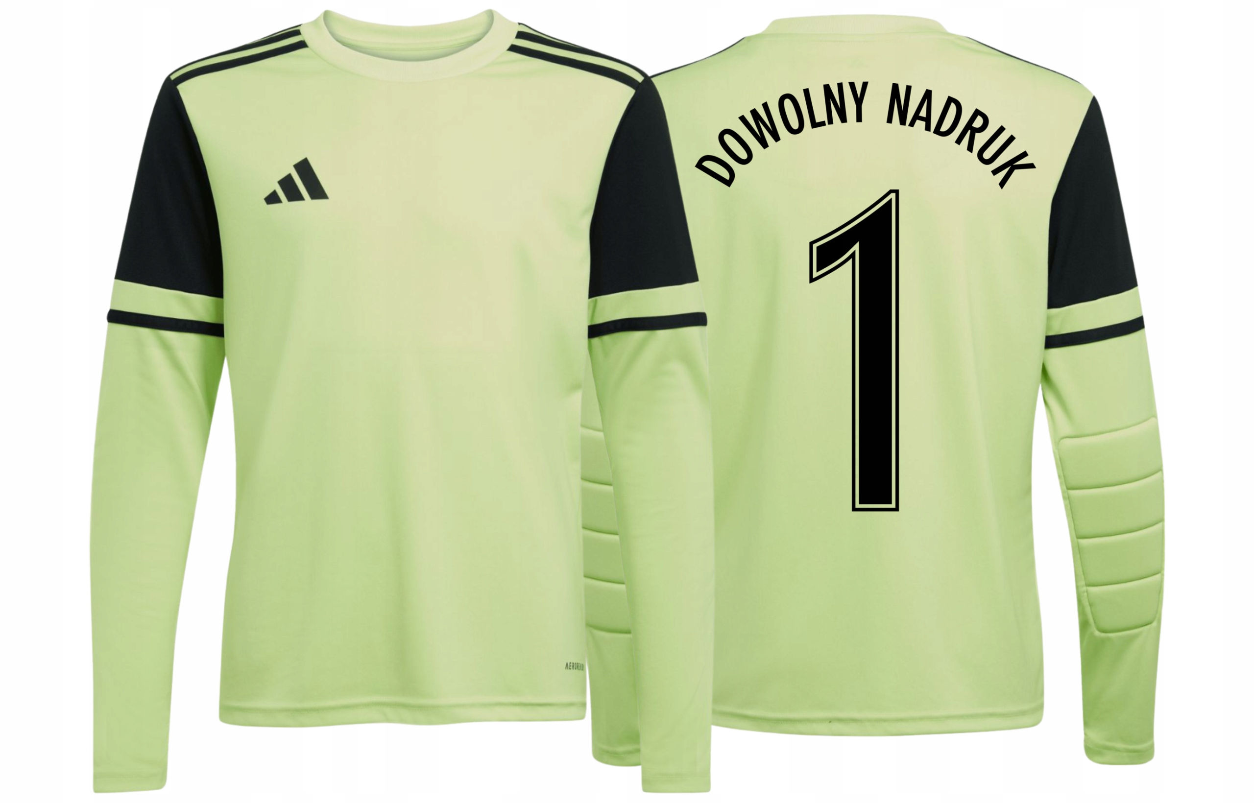 Brankářská Mikina Pro Děti Adidas Squadra 25 Libovolný Potisk 164 cm