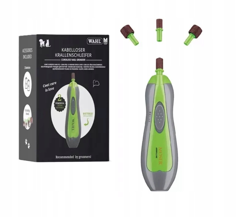Moser Cordless Nail Grinder Bezprzewodowa, Szlifierka Do Pazurów