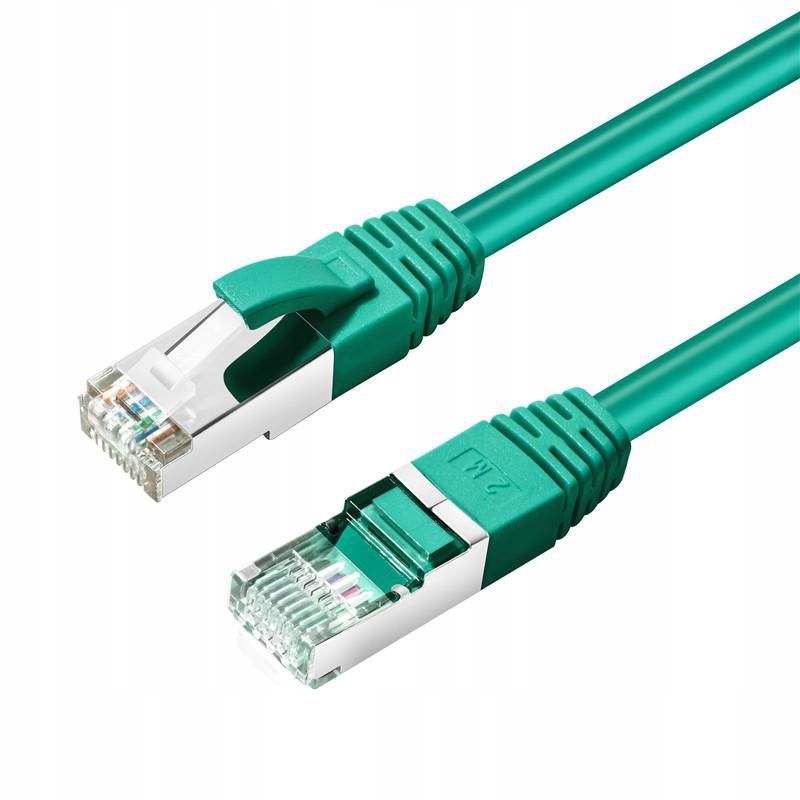 MicroConnect S/ftp CAT6 20 m Green Lszh